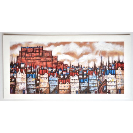 Long Print: Auld Edinburgh Town