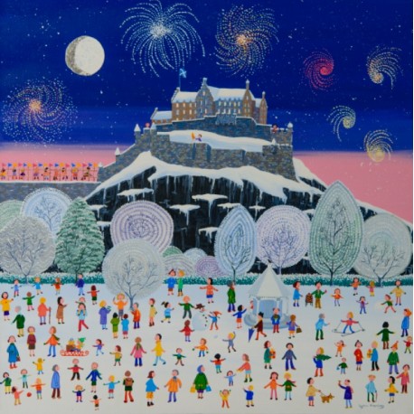 Large Print by Lynn Hanley: Winter Castle