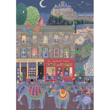 Large Print by Lynn Hanley: The Elephant House