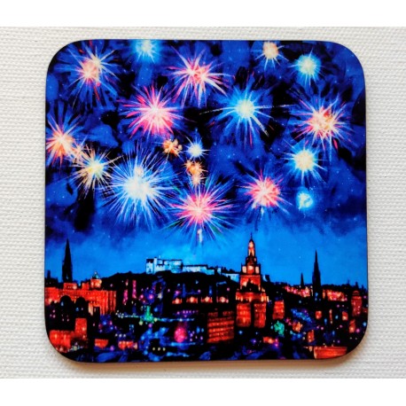 Coaster: Auld Town Fireworks