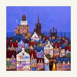 Medium print: Royal Mile Dusk