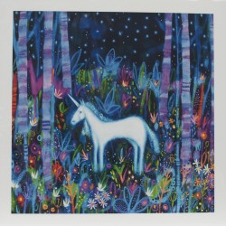 Large Print: Unicorn Forest